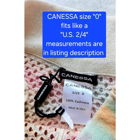 CANESSA Italy 100% cashmere travel goop fave jupiter jungle pants nwot $1,010 s - Picture 11 of 14